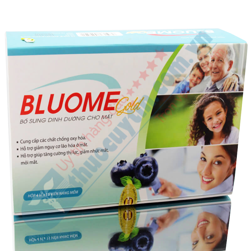Bluome Gold bổ sung dưỡng chất cho mắt