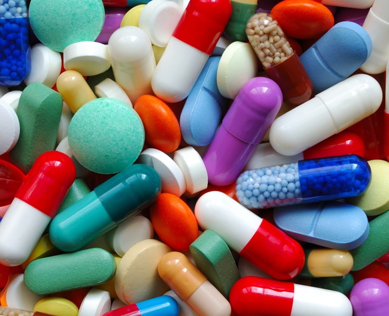 Hình ảnh minh họa các loại thuốc, dược phẩm, thực phẩm bảo vệ sức khỏe