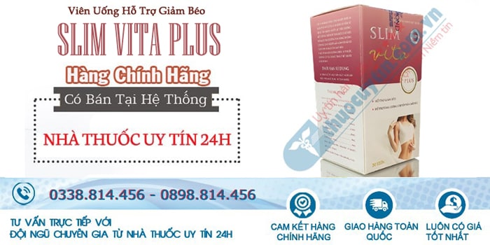 Slim Vita Plus - eo thon dáng gọn, giảm béo nhanh