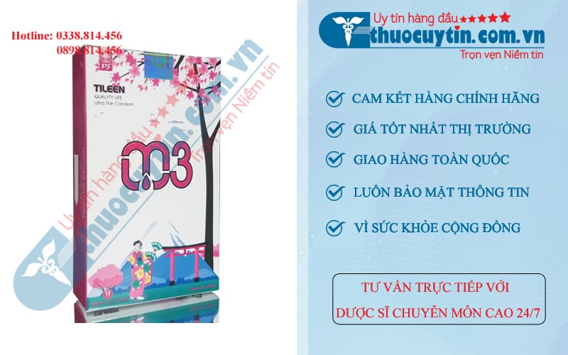 Bao cao su Tileen 003