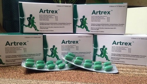 hướng dẫn sử dụng thuốc Artrex