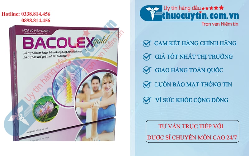 viên uống bổ khớp Bacolex Gold