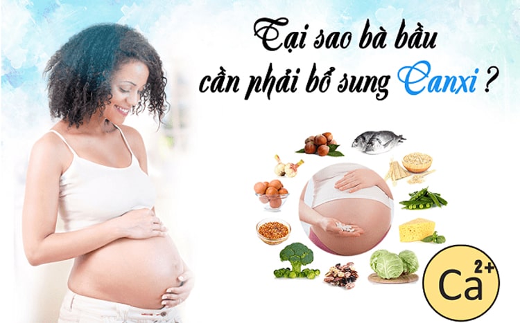 Calci VIA bổ sung canxi, DHA cho phụ nữ mang thai