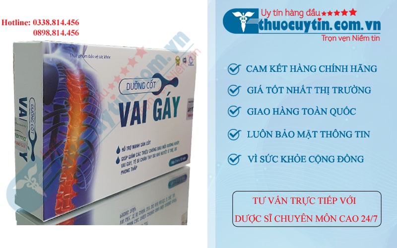 Viên uống dưỡng cốt vai gáy