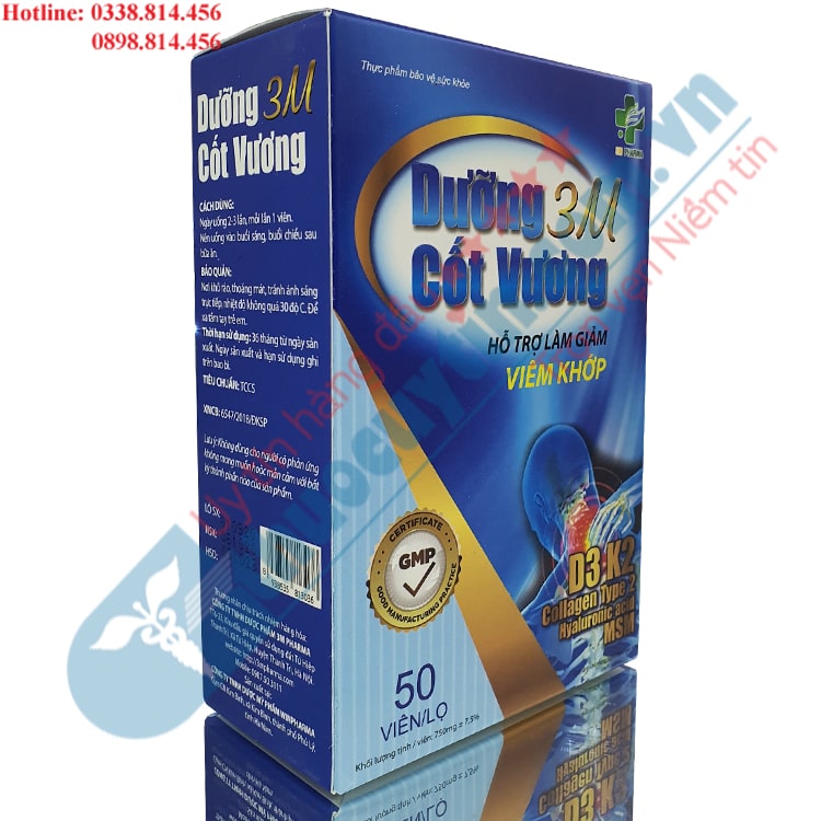 dưỡng cốt vương 3M hộp 50 viên