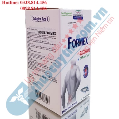 FORMEX GLUCOSAMINE - BỔ XƯƠNG KHỚP NHẬP KHẨU PHÁP