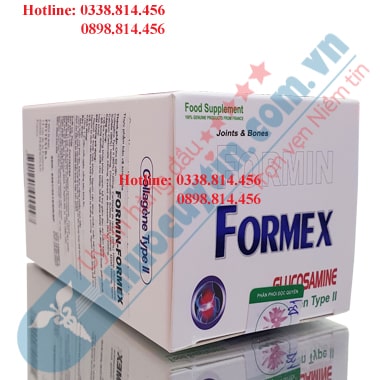 FORMEX GLUCOSAMINE - BỔ XƯƠNG KHỚP NHẬP KHẨU PHÁP