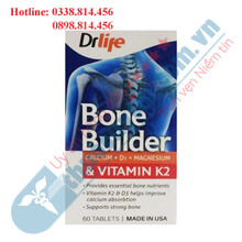 DRLIFE BONE BUILDER - VIÊN UỐNG BỔ SUNG CANXI