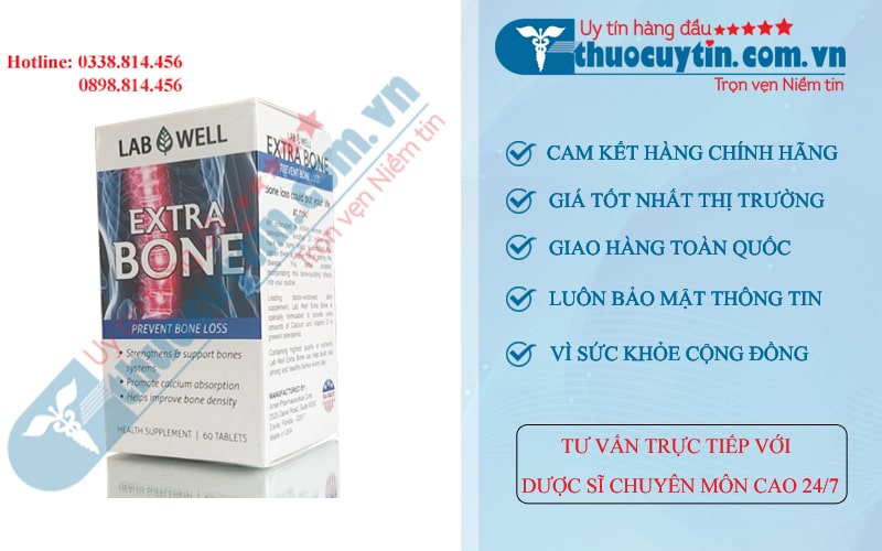 Viên bổ xương khớp Extra bone hộp 60 viên