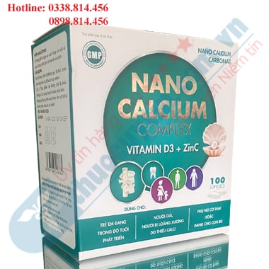 NANO CALCIUM COMPLEX VITAMIN D3 + ZINC