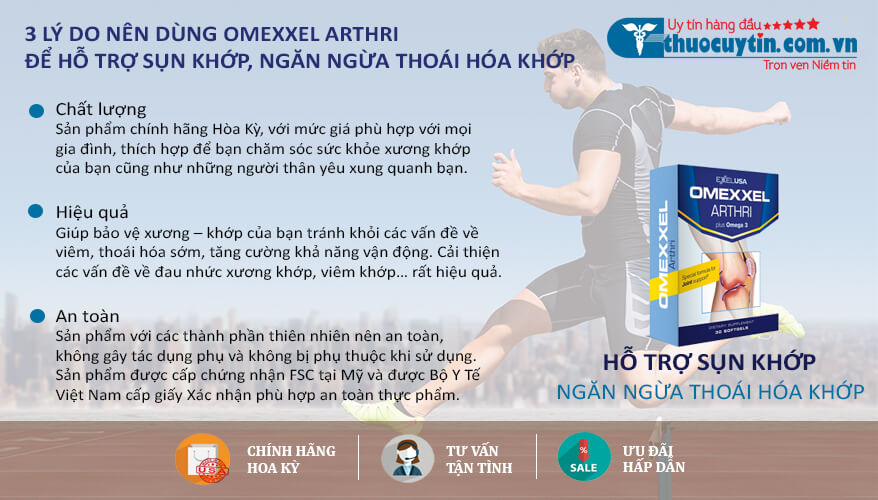 Thuốc Omexxel Arthri