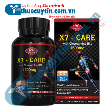 X7 - CARE OLYMPIAN LABS HỖ TRỢ KHỎE XƯƠNG KHỚP, ĐĨA ĐỆM