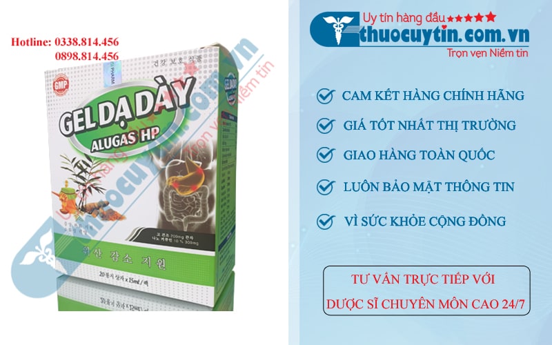 Gel Dạ dày alugas hp