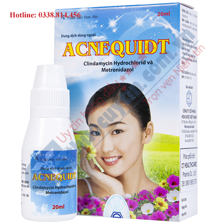 Thuốc AcneQuidt 20ml giải pháp hiệu quả trong điều trị mụn trứng cá