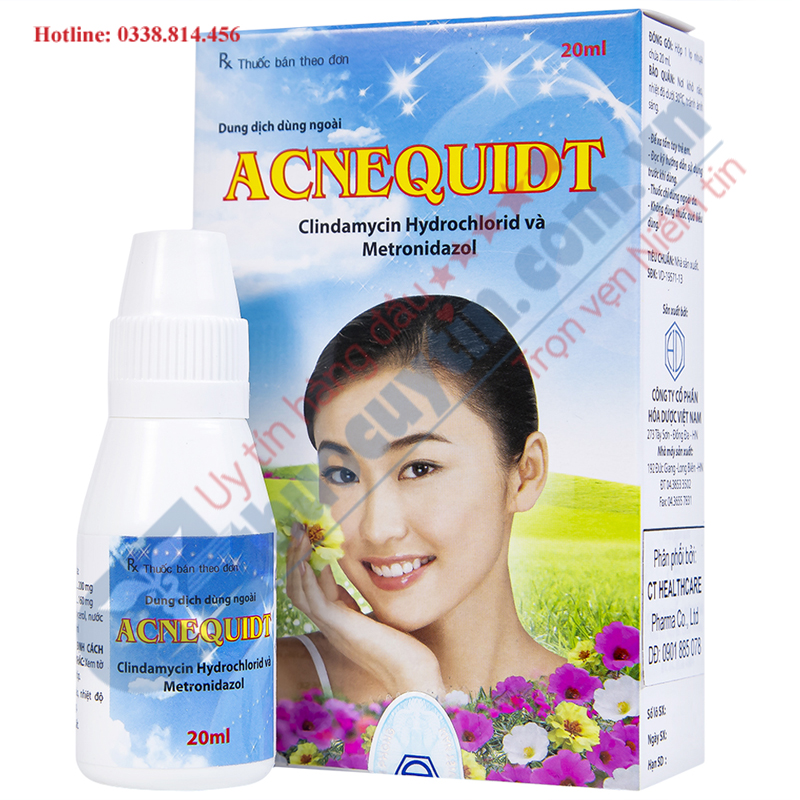 Acnequidt 20ml trị mụn trứng cá hiệu quả