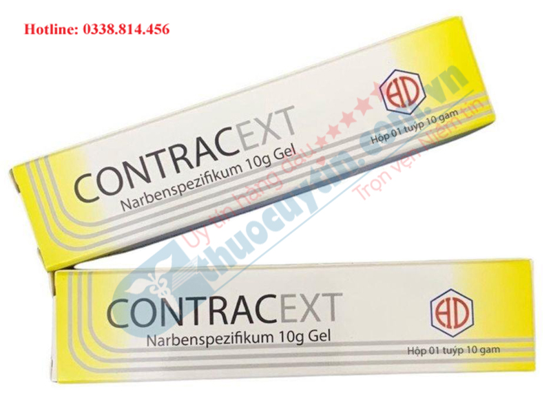 Gel trị sẹo Contracext hiệu quả trong điều trị sẹo lồi sẹo lõm và các vết thâm do sẹo