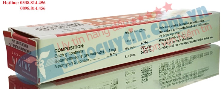Thuốc Skidin Ointment 15mg