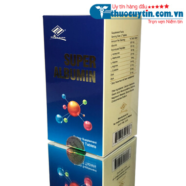SUPER ALBUMIN - BỔ GAN, TĂNG CƯỜNG CHỨC NĂNG GAN