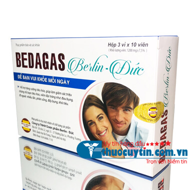 BEDAGAS - BẢO VỆ DẠ DÀY, TÁ TRÀNG