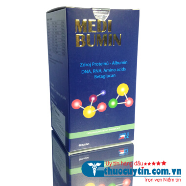 MEDIBUMIN 500MG THỰC PHẨM CHỨC NĂNG MÁT GAN, BỔ THẬN