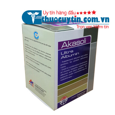 AKASOLI NHẬP KHẨU MỸ - BỔ SUNG ALBUMIN TĂNG CƯỜNG CHỨC NĂNG GAN