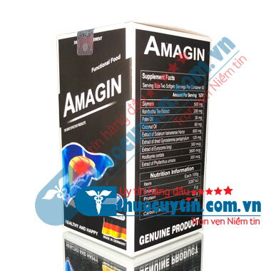 AMAGIN CẢI THIỆN CHỨC NĂNG GAN NHẬP KHẨU ĐỨC