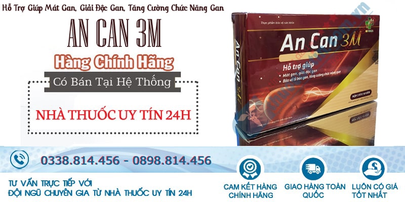 An can 3M hỗ trợ điều trị viêm gan