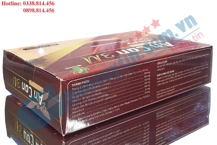 thuốc An can 3M giải độc, bảo vệ, tăng cường chức năng gan