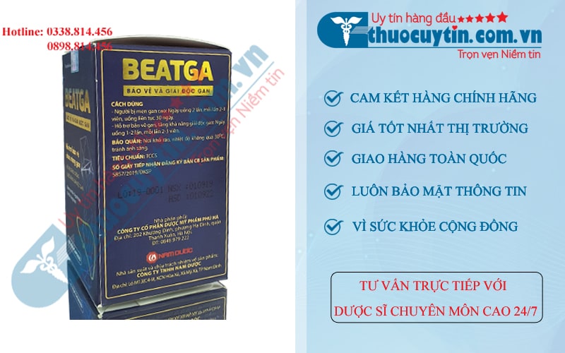 thuốc bổ gan Beatga