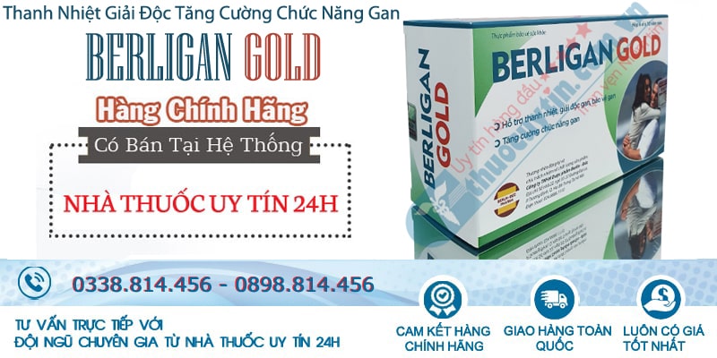 bổ gan Berligan Gold chính hãng