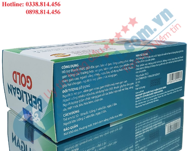 viên uống bổ gan Berligan Gold