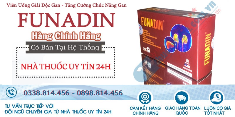 Thuốc bổ gan Funadin