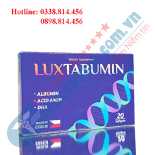 LUXTABUMIN BỔ GAN, TĂNG CƯỜNG SỨC KHỎE