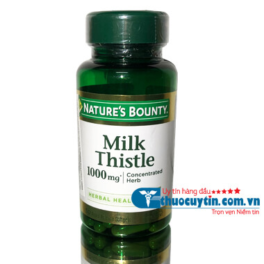 SILYMARINE MILK THISTLE 1000MG USA - VIÊN BỔ GAN CHIẾT XUẤT CÂY KẾ SỮA