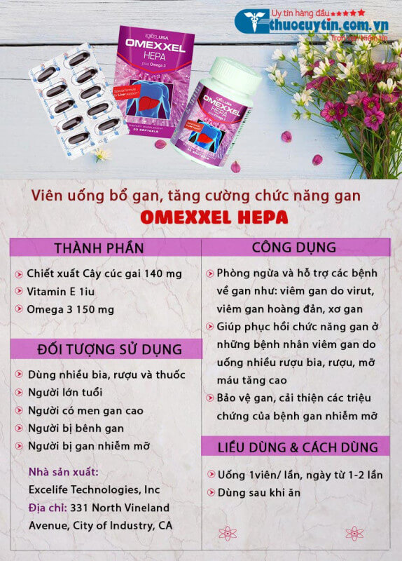 BỔ GAN OMEXXEL HEPA