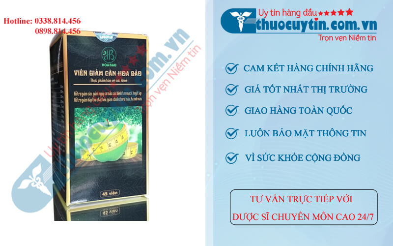 viên giảm cân hoa bảo