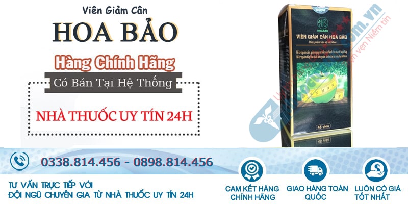 Viên giảm cân Hoa Bảo chính hãng
