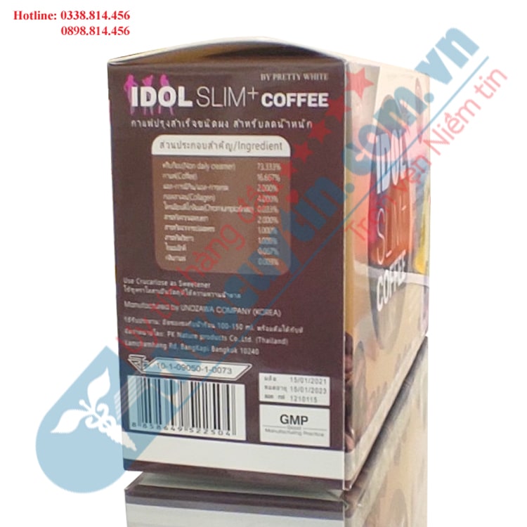 cafe giảm cân Idol Slim Coffee mẫu mới