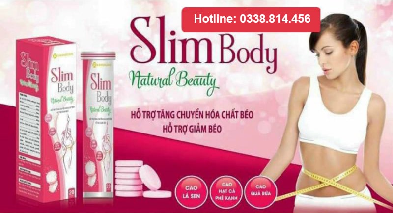 Slim Body Natural Beauty hỗ trợ giảm béo giảm hấp thu chất béo