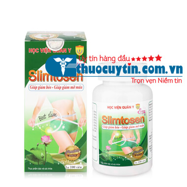 SLIMTOSEN HỌC VIỆN QUÂN Y GIẢM CÂN LÁ SEN