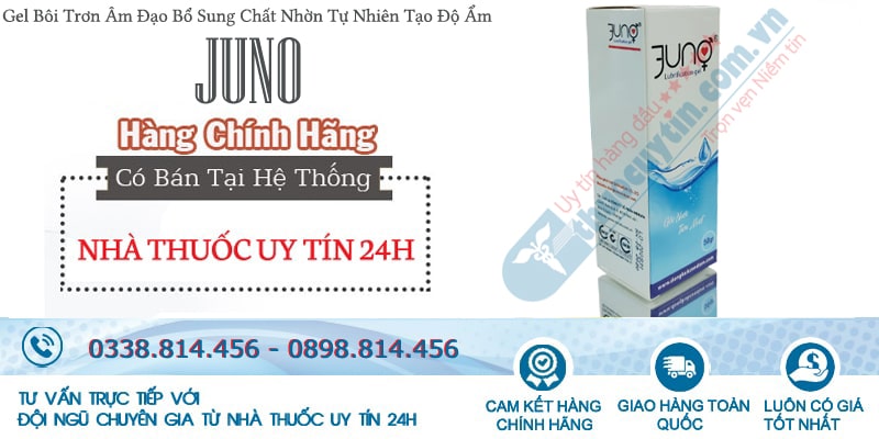 Juno 50gr - Gel Bôi Trơn Tinh Chất Gốc Nước An Toàn