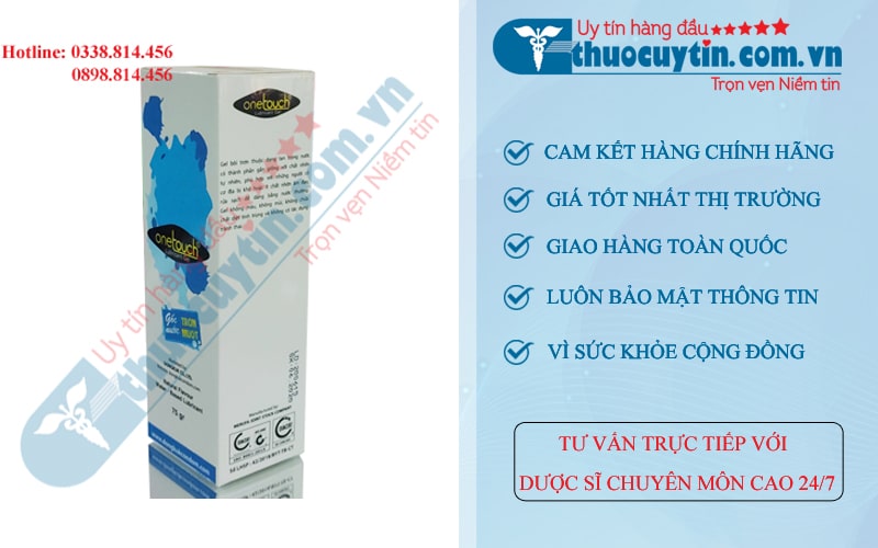 Gel bôi trơn One Touch chống khô âm đạo