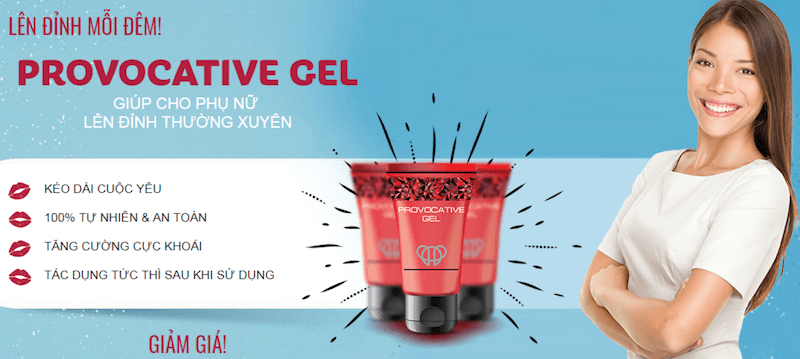 Gel provocative