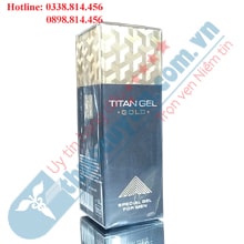 GEL TITAN GOLD - SẢN PHẨM TĂNG KÍCH THƯỚC DƯƠNG VẬT