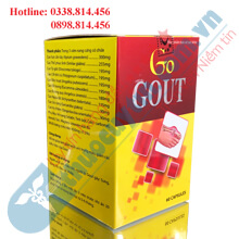 GO GOUT HỖ TRỢ ĐIỀU TRỊ GOUT - GIẢM AXIT URIC