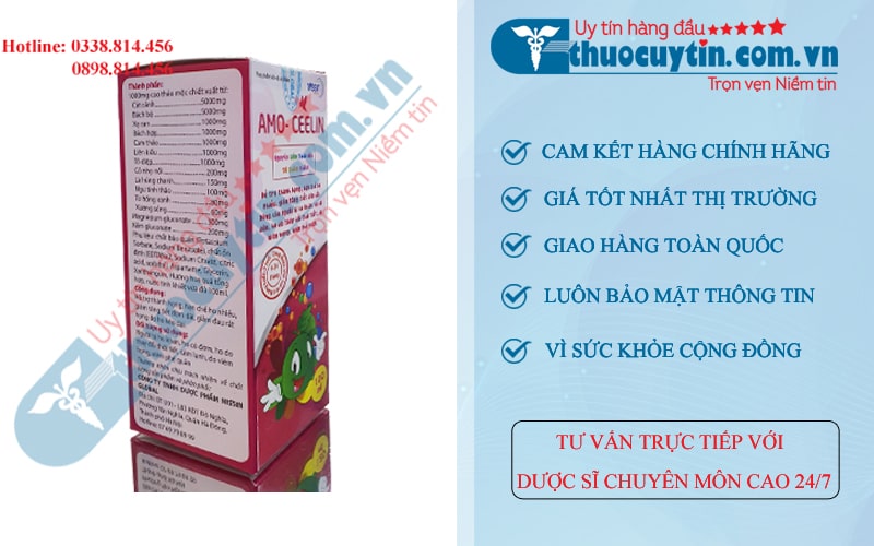 Thuốc ho Amo Ceelin 120ml