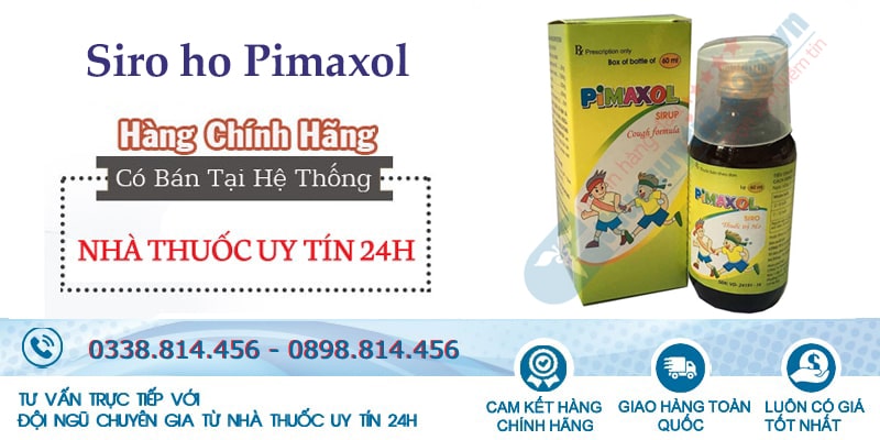 Mua thuốc Pimaxol chính hãng giá tốt tại Nhà thuốc uy tín 24h