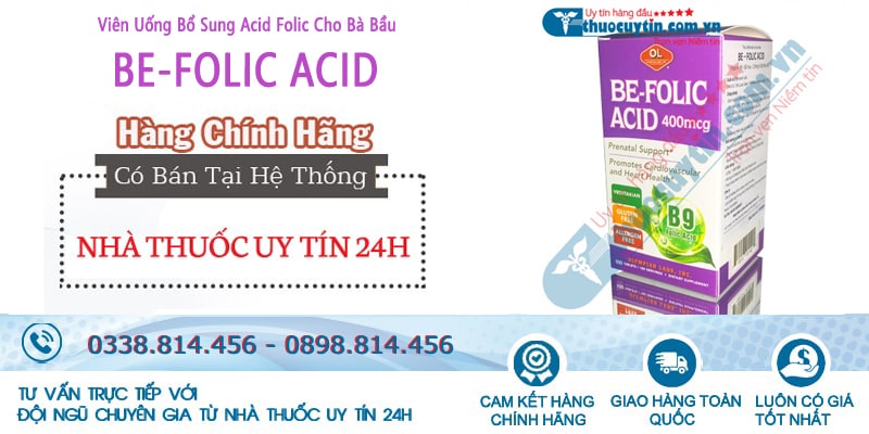 Be Folic Acid chính hãng