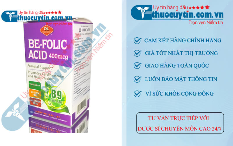 Be Folic Acid 400mcg