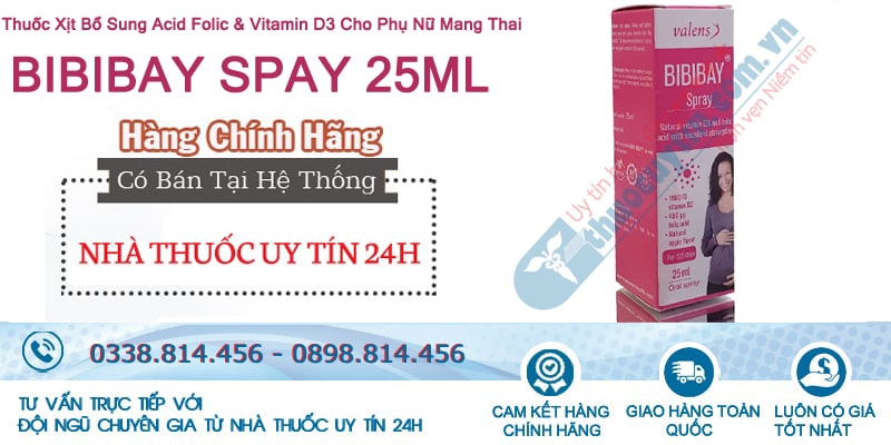 Cách sử dụng Bibibay Spray hiệu quả